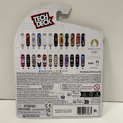 2024 Paris Olympics x Tech Deck Skateboard Fingerboard Chris