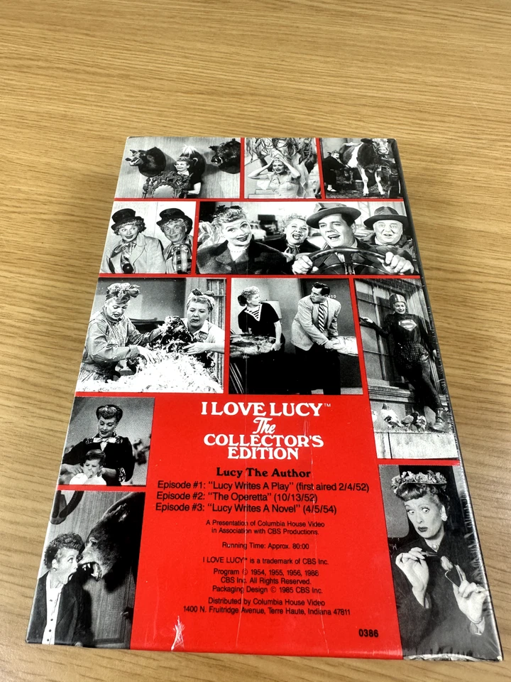 VTG 34 LOT I Love Lucy Collector’s Edition VHS Classic Collection Gift Set Idea - Image 3 of 4