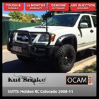 Kut Snake Flares Front Set for Holden Colorado RC 2008-11 Front 2 Pcs ABS (Code