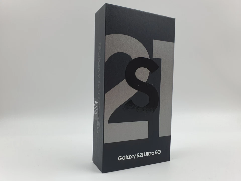 Samsung Galaxy S21 Ultra 5G SM-G998B/DS - 256GB - Schwarz NEUWARE VERSIEGELT - Bild 2 von 4