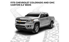 Truck Bed Mat Trx 5.2 Black Rubber -direct- Fits Gmc Canyon 2023-2026 23-26