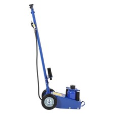 Low Profile Hydraulic Jack 35 Ton Heavy Duty Floor 10-21.19 Inch Blue Air