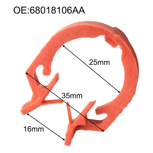 OEM Number 68018106AA Retainer Clip Reduces Malfunctions Reliable Performance - Picture 8 of 12