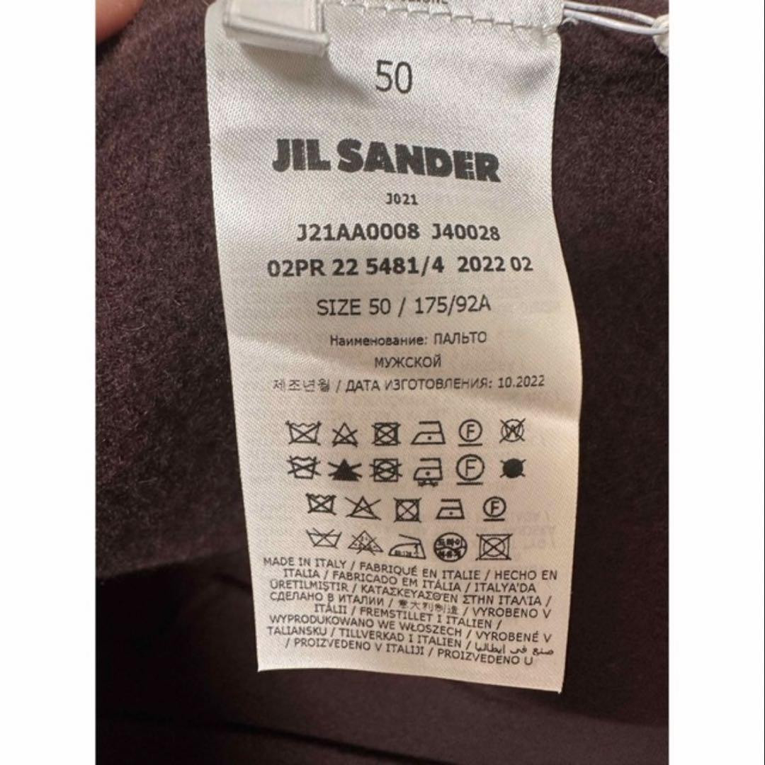 美品　JIL SANDER 22aw SPORT COAT サイズ50 Used 2022 Jil Sander Sport Coat Size 50 Burgundy Length 122cm | eBay