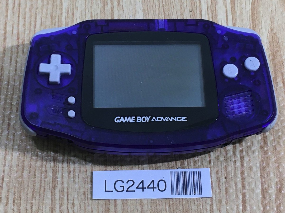 LG2440 Not Working GameBoy Advance Midnight Blue Game Boy