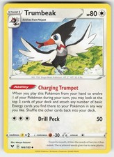 Trumbeak 144/185 Uncommon Vivid Voltage Pokemon Near Mint