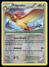 Pidgeotto 76/106 Uncommon Flashfire Pokemon Reverse Holo Lightly Played