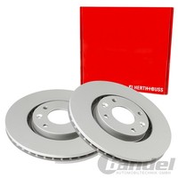 2X Herth+Buss 283Mm Bremsscheiben Vorne Passend FüR CitroËN Berlingo C3 C4 C5 DS