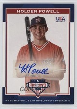 2017 Panini USA Baseball Stars & Stripes /399 Holden Powell #34 Auto 0i76