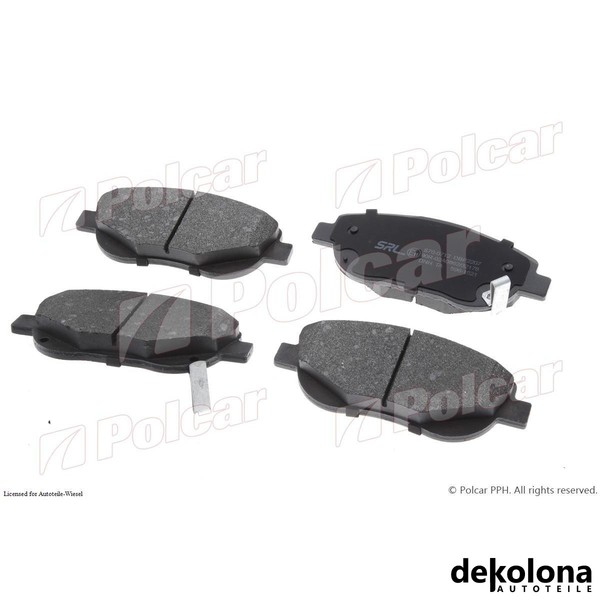 BremsbeläGe FüR Toyota Avensis Stufenheck 2.2 D-4D Verso Kombi 08-18-image