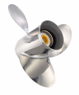 Solas Propeller 9-1/4x10 RH SS 14 Splines for Tohatsu-Nissan-Mercury 9.9-15-20HP