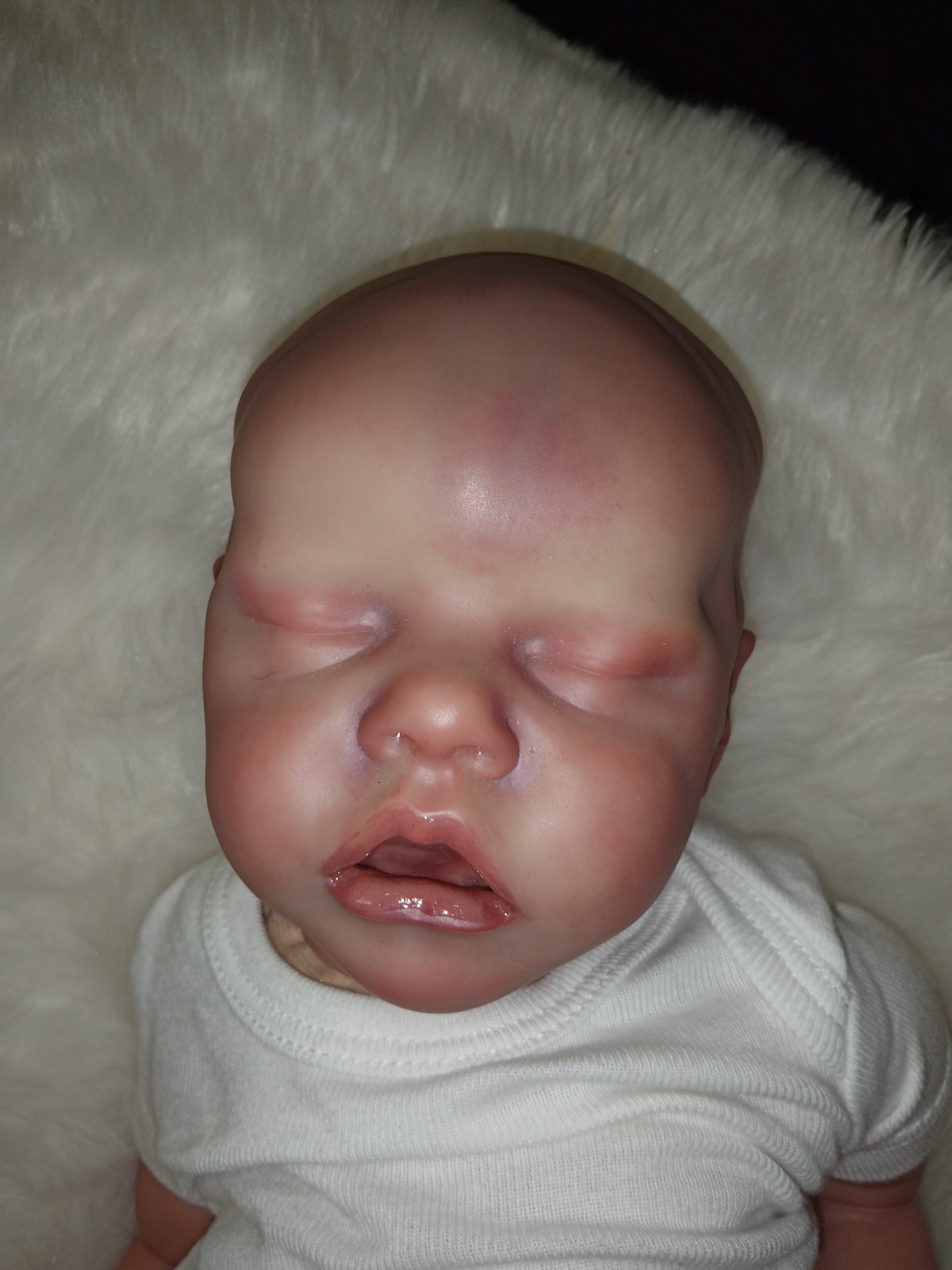 Reborn Doll Preemie twin hand painted