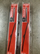 MOTORCRAFT Premium Wiper Blade 22" & 22" (Set of 2) Front WW2202PF^
