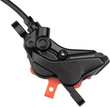 Shimano Deore BL-M4100/BR-MT420 Disc Brake and Lever - Front, Hydraulic, Resin P