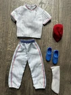 Vintage 1991 Barbie Ken Cool Career Jeresy Set Baseball 2950