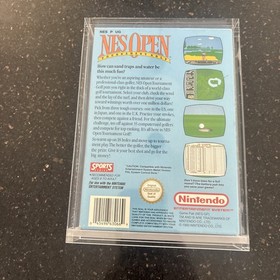 NES Open Tournament Golf - RARE RARE Nintendo STICKER SEALED BNIB
