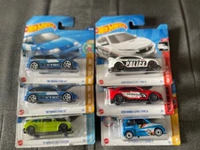 6 x HOT WHEELS HONDA JOB LOT ALL SEALED MINT ON CARD JOB LOT BARGAIN