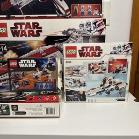 Lego Star Wars Box Lot Clone Wars 2009-2011 8088 8039 8036 8085 7914 Boxes Only