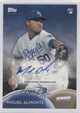 2016 Topps Spring Fever Auto 25/175 Miguel Almonte #SFA-MA Auto 1u0