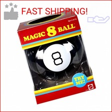 Mattel Games Magic 8 Ball Novelty Fortune-Telling Toy, Retro Look for Kids, Grow
