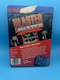 Blaster Master Empty Box for NES (back tearing/sticker damage)