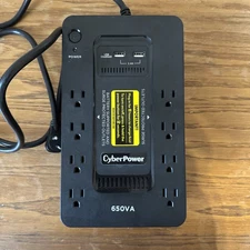 CyberPower Surge Protector & Battery Backup ST625U Standby UPS System 650VA/360W