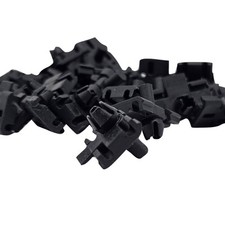 Clips Sacco Beplankung am Kotfl&uuml;gel 10x f&uuml;r Mercedes 190er W201 W124 A2019880678