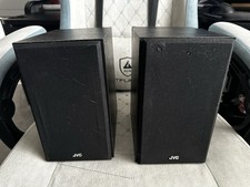 JVC Bookshelf Speakers Hi-Fi Stereo 35W 4Ohm with Covers