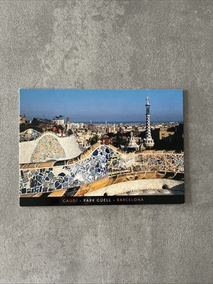 Postkarte Barcelona Spanien NEU Park Güell Antonio Gaudi 1900-1914