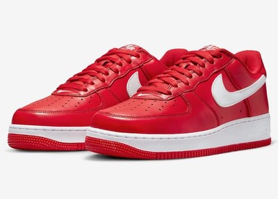 Nike Air Force 1 Low Retro University Red Sneaker Schuhe 40 US 8.5 FD7039-600