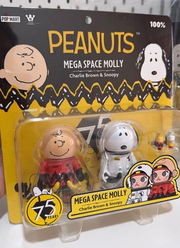 Authentic MEGA SPACE MOLLY 100% Charlie Brown Limited Toy Cute Gift 2025 - Picture 4 of 5