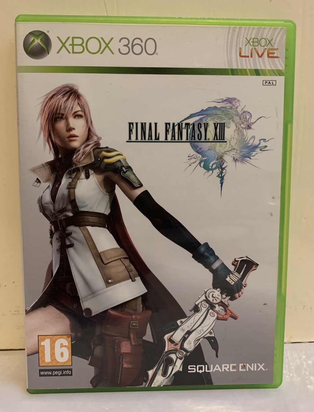 Final Fantasy XIII (Microsoft Xbox 360, 2010) Complete with Manual