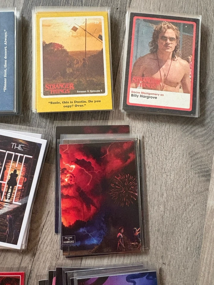 VERY RARE Series 1 2022 Stranger Things YuMe Capsule Card Complete Set + Eleven - Image 3 of 4