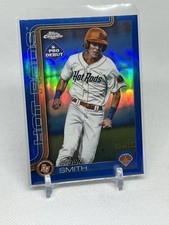 AIDAN SMITH 2025 TOPPS CHROME PRO DEBUT BLUE REFRACTOR /150 