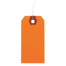 GRAINGER APPROVED 1GYY2 Blank Shipping Tag,Paper,Colored,PK1000 1GYY2