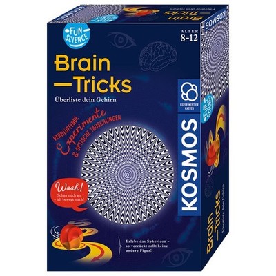 KOSMOS EXPERIMENTIERKASTEN - FUN SCIENCE BRAIN TRICKS NEU OVP