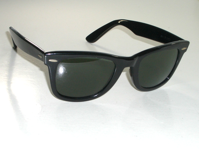 ビンテージ　B&L Ray-Ban WayfarerMax Vintage B&l Ray Ban L2009 NXAS G15 Shiny Black Wayfarer 5024