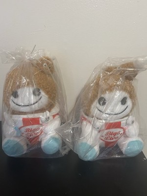Bigo Live Horse Plush Stuffed Animal, Washable, Small 6-14 in, 2pc Brown/White