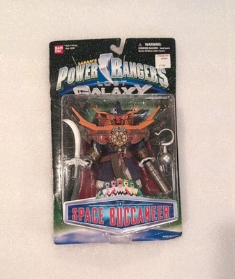 New! Power Rangers Lost Galaxy figure Space Buccaneer (Bandai #4247, 1998)sealed