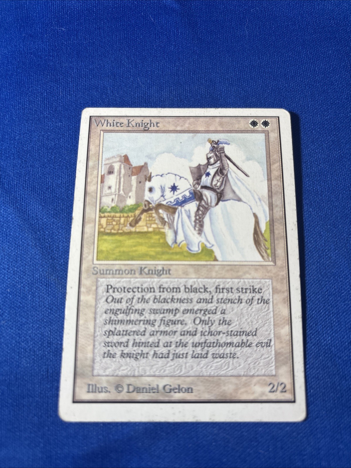 WHITE KNIGHT MP Unlimited Vintage mtg Magic fast shipping