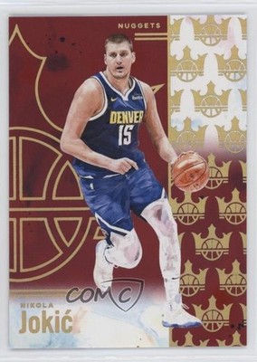 2024-25 Panini Court Kings Burgundy 32/125 Nikola Jokic #100 0f4i