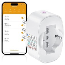 Presa Elettrica Smart Plug WiFi  Intelligente Italiana Tuya 16A Domotica Tipo L