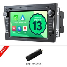 DAB+Android13 Autoradio GPS Bluetooth For Opel Zafira Corsa C D Astra H Vectra C