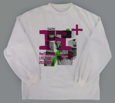 Hey Say JUMP Live Tour 2024 2025 White T Shirt Merch Company Official Tee
