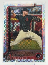 Corbin Burnes 2025 Topps Chrome X-Fractors Arizona Diamondbacks