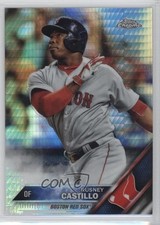 2016 Topps Chrome Prism Refractor Rusney Castillo #127 0nr3