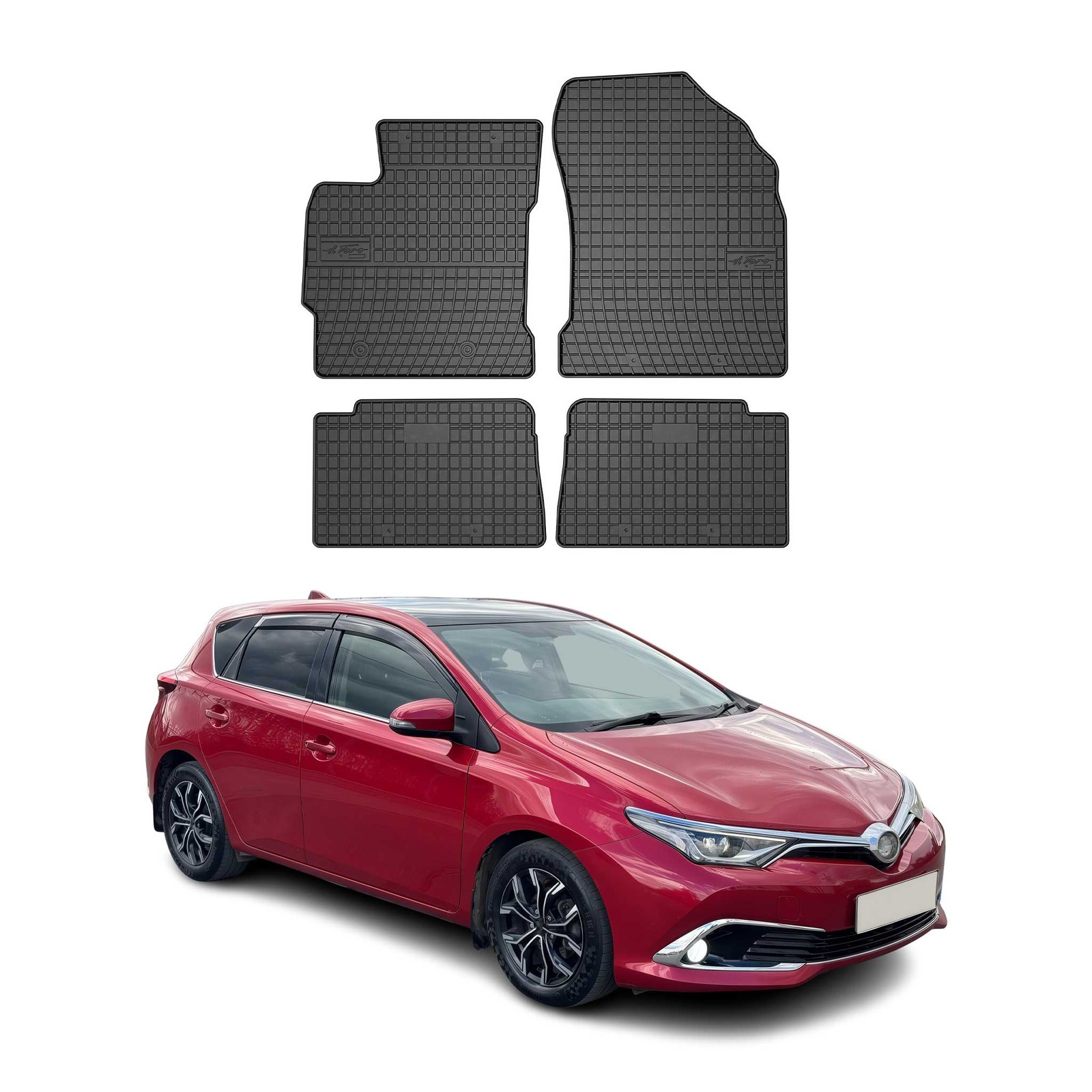 Tapis de sol pour Toyota Auris idéal pour les sorties en famille et la météo