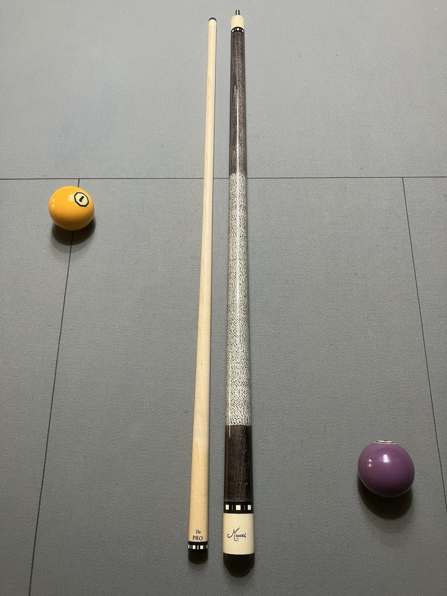 Meucci SB1-s Smoked Grey Stain Cue With The Pro Shaft, 12.5mm