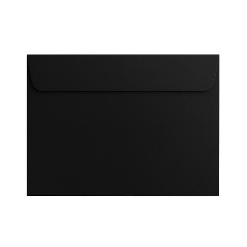 50 StüCk Dekorative BriefumschläGe C6 HK Schwarz 120G/M² FüR Einladungen-image