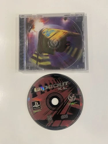 New ListingWipeout XL (PlayStation 1, 1996) PS1, W/ Case No Manual, Tested & Working!